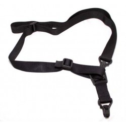 FMA WADSN Correa Táctica tipo MS3 convertible 1 y 2 puntos - Negra (NH07001-BK)