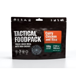 TACTICAL FOODPACK Comida de combate 100g - Arroz con pollo al curry