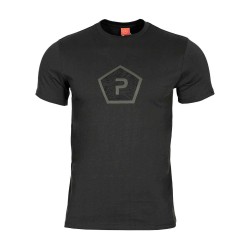 PENTAGON Camiseta Ring Spun - Negra