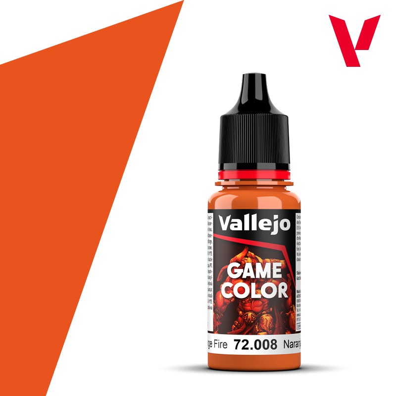 Vallejo Game Color Naranja Fuego 72.008