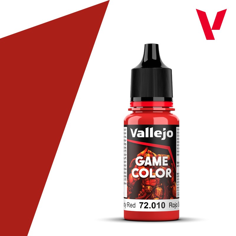 Vallejo Game Color Rojo Sanguina 72.010