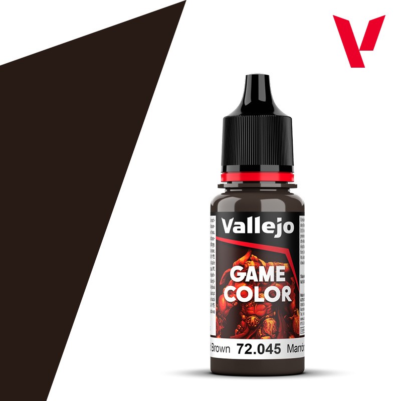 Vallejo Game Color Marrón Carbonizado 72.045