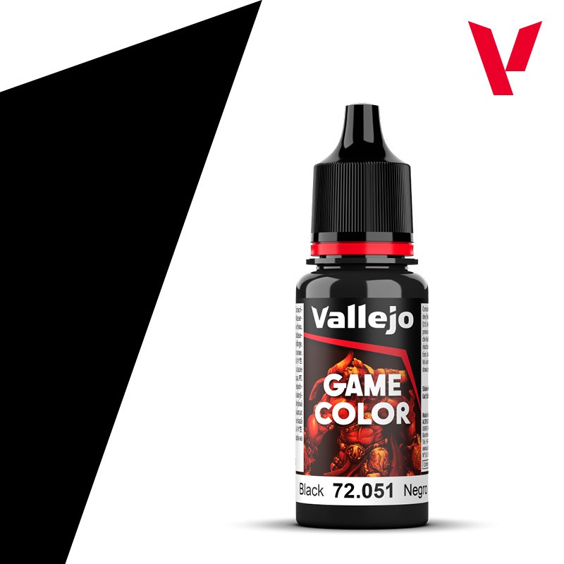 Vallejo Game Color Negro 72.051