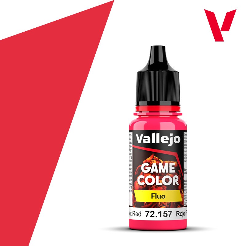 Vallejo Game Color Rojo Fluorescente 72.157