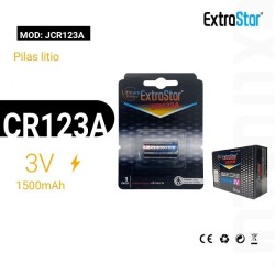 EXTRASTAR Pila litio CR123A...