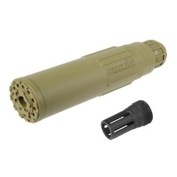 5KU Silenciador con bocacha CGS tipo SCI-SIX - TAN (5KU-400-TN)