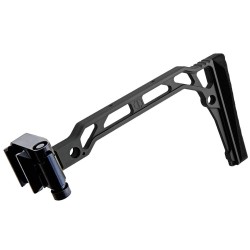 5KU Culata esqueleto abatible SS-8RP con pad de goma (5KU-362-BK)