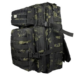 SIXMM Mochila táctica de 45L - Multicam Black (10629)