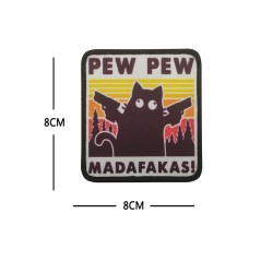 ACM Parche F33 Pew Pew Cat! - Amarillo (10315)